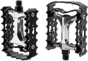 ZTZ MTB Pedals Mountain Bike Pedals 9/16 Sealed Bearing,Aluminum Antiskid Durable Bicycle,Bike Platform Pedals Lightweight for BMX MTB