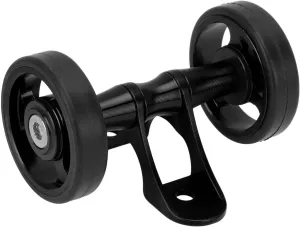 Zunate Easywheel Double Rear Wheels for Brompton Folding Bike, Bike Mudguard Extension Roller Assembly, Aluminum Alloy